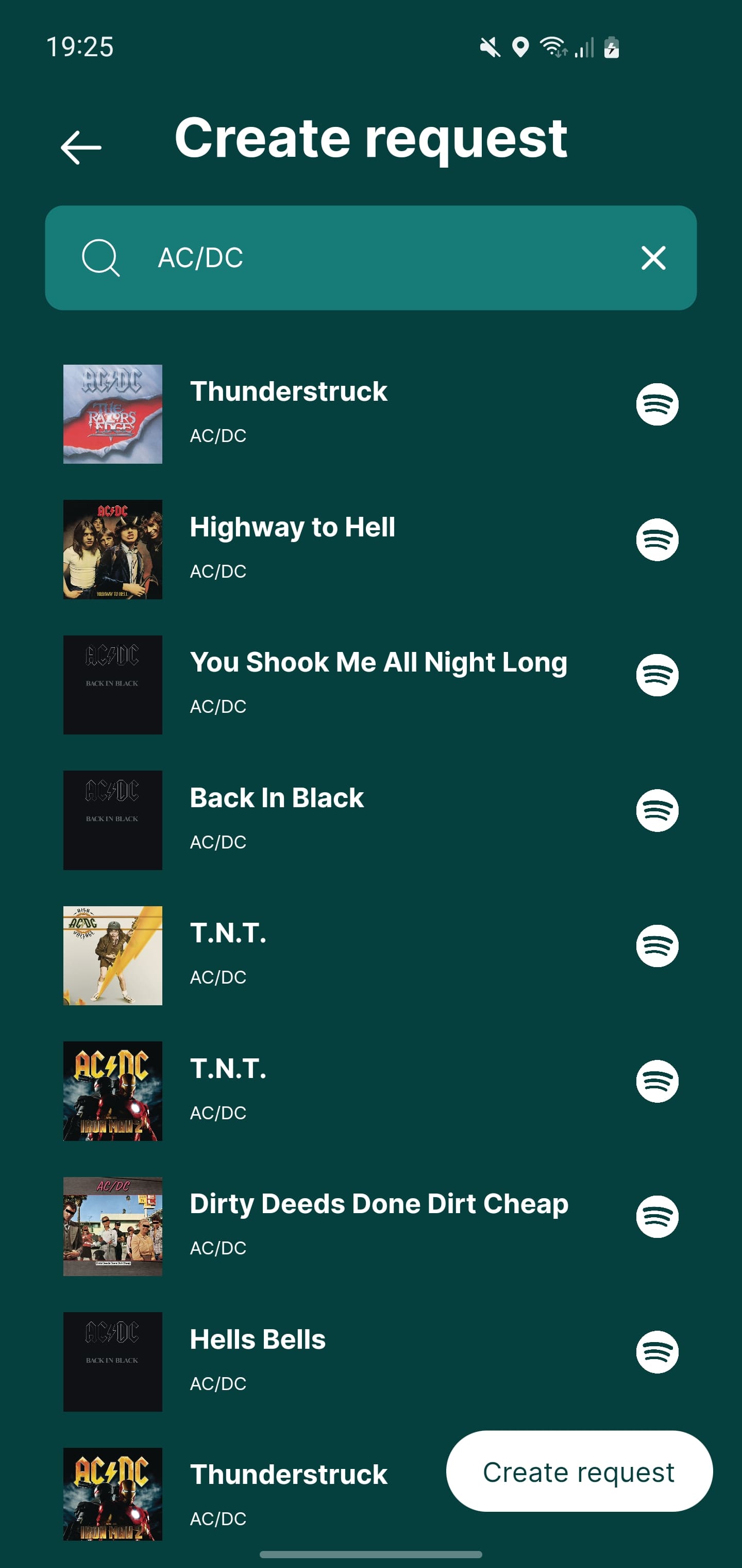 Rekwest song requests app screenshot