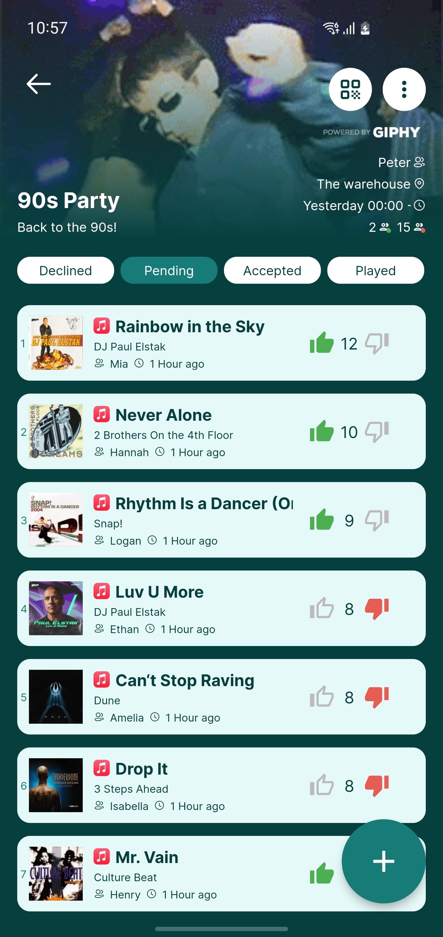 Rekwest song requests app screenshot 1